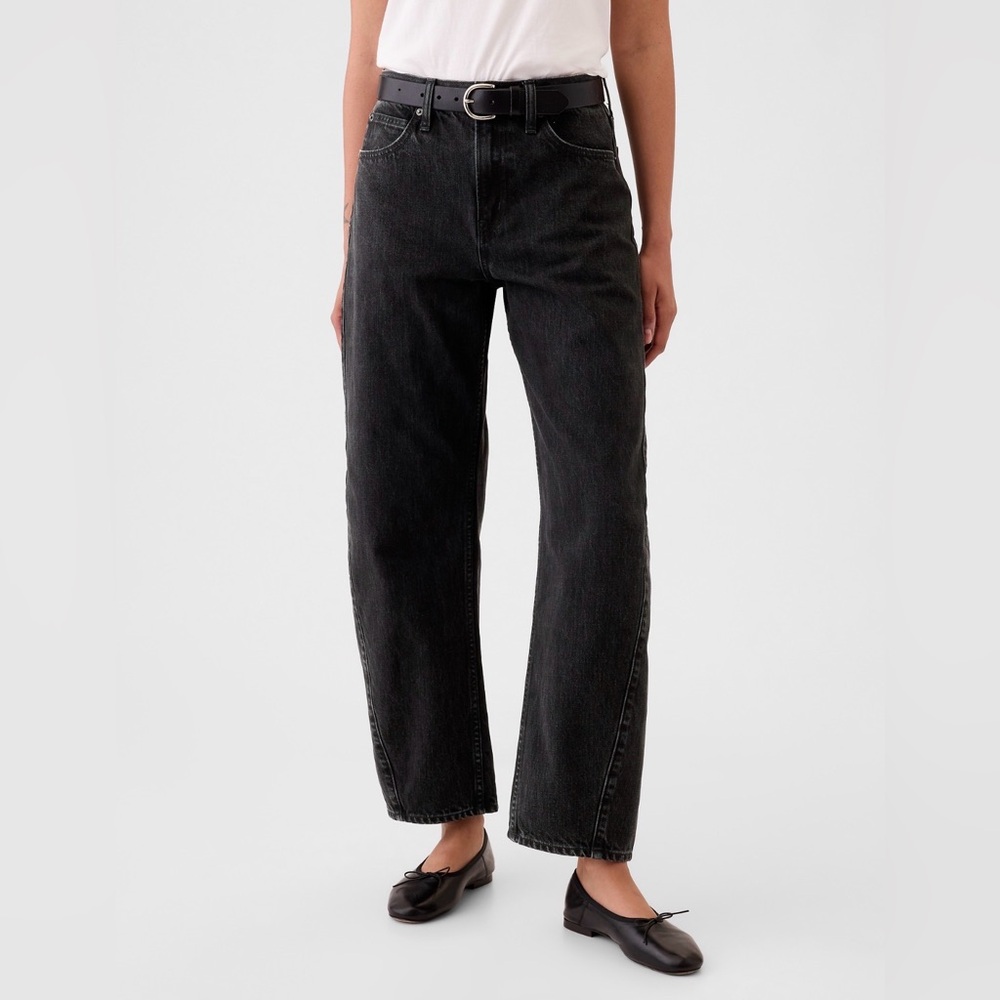 Gap Barrel High Rise Jean, 28/6 regular